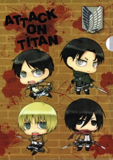 Attack on titan picture drama cover